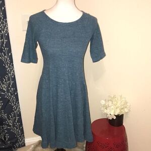 Ganni Threaded Trails Winter Jersey Dress